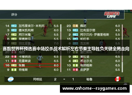 赛前世界杯预选赛中场绞杀战术解析左右节奏主导胜负关键全局走向