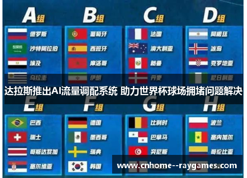 达拉斯推出AI流量调配系统 助力世界杯球场拥堵问题解决